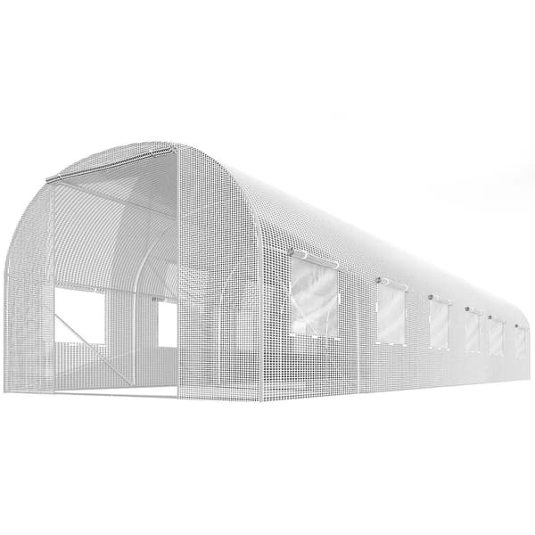 Tunel ogrodowy 3 x 6 m (18m2) biały Plonos