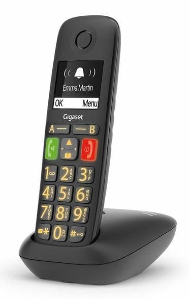 GIGASET E290 Svart fasttelefon