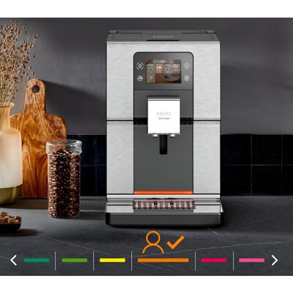 KRUPS EA877D10 ESP INTUITION EXPERIENCE+ espressomaskin