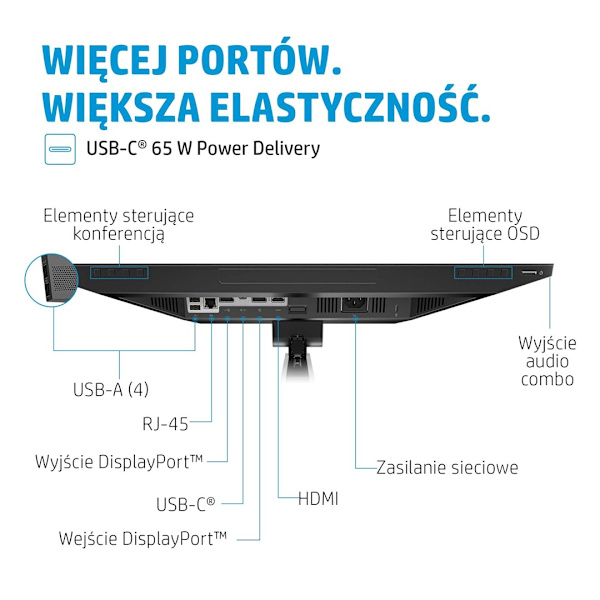 Monitor HP LED 23,8” E24M G4 (40Z32AA)