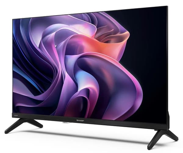 SHARP 24HF2465E 24" HD Google TV HDR LED-TV Svart