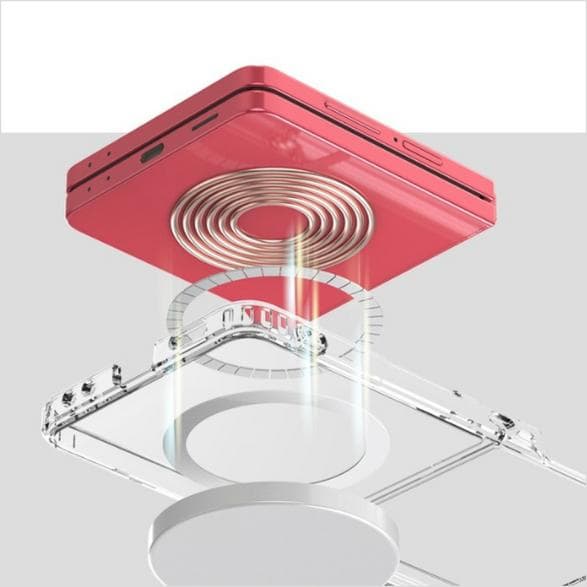 ARAREE Dubbel M-skal med MagSafe för Galaxy Z Flip7 Transparent