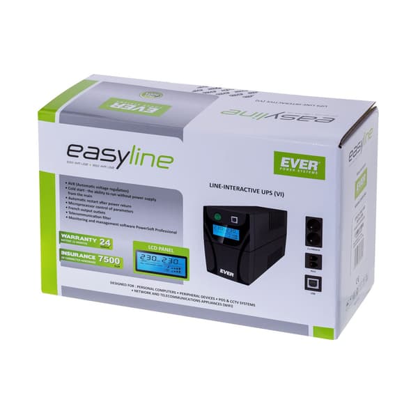 UPS EVER EASYLINE 650AVR USB