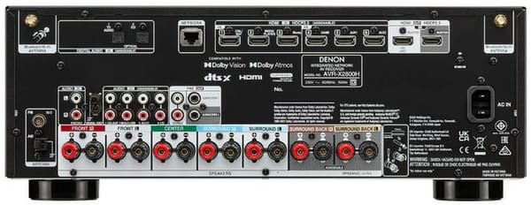 DENON AVR-X2800H 7.2 8K HEOS AV-mottagare