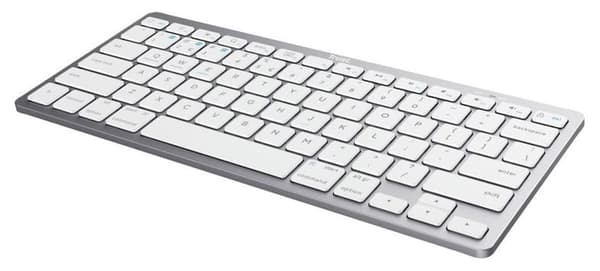 TRUST Trådlöst Bluetooth-tangentbord Silver 24651