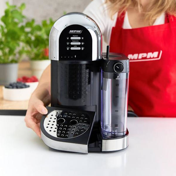 MPM MKW-12M kolvmaskin med espresso