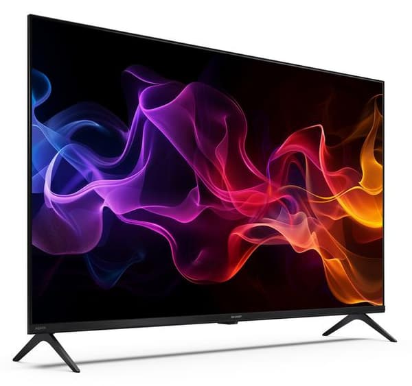 SHARP 43HP5465E 43" 4K QLED-TV Google TV Dolby Vision Svart
