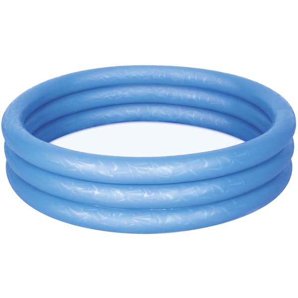 Uppblåsbar pool 122 x 25 cm Bestway 51025 - blå