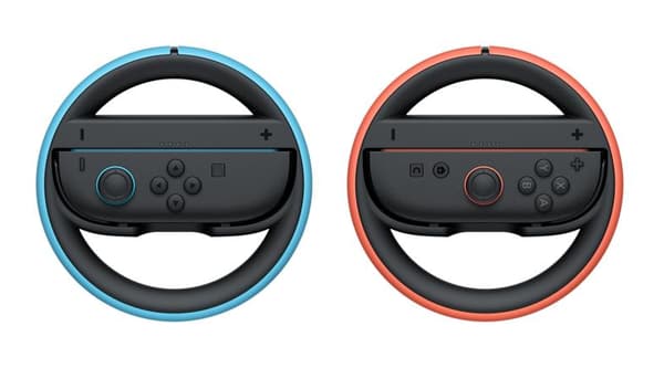 Nintendo Joy-Con 2 Rattkontrollskydd Par Ljusblå/Ljusröd