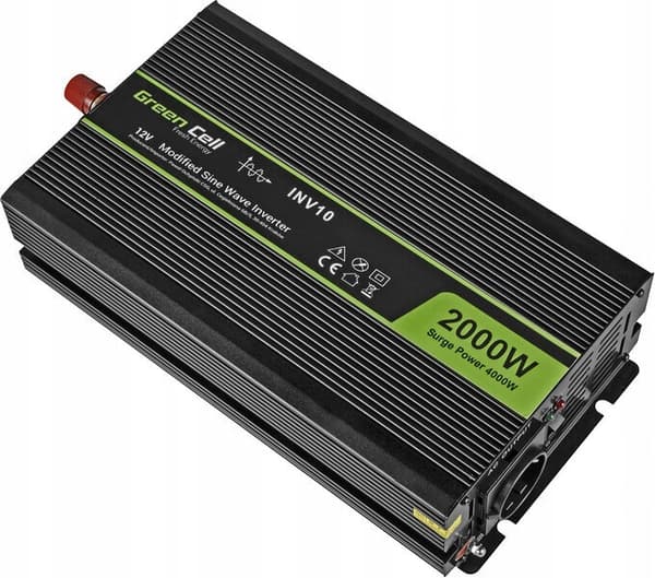 GREEN CELL PRZETWORNICA INV10 12V-230V 2000W/4000W
