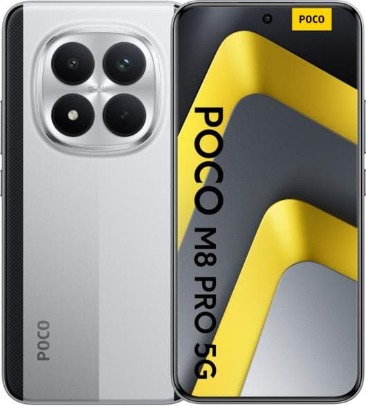 POCO M8 Pro 5G Smartphone 12/512GB Silver