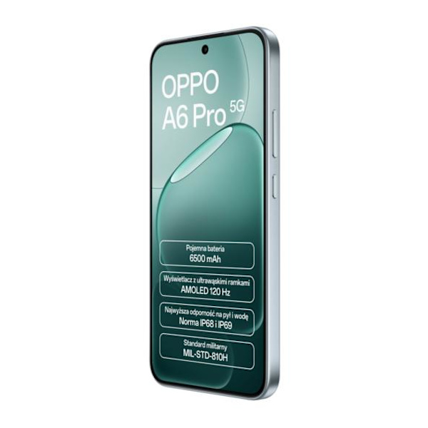OPPO A6 Pro 5G Smartphone 8GB/256GB Grå