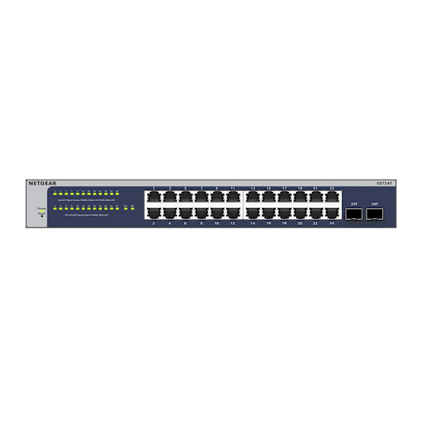 Switch Netgear GS724T-600EUS Managed