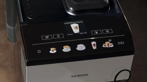 SIEMENS TP516RX3 EQ500 Espressomaskin Silver-Svart
