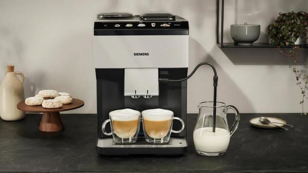 SIEMENS TP516RX3 EQ500 Espressomaskin Silver-Svart