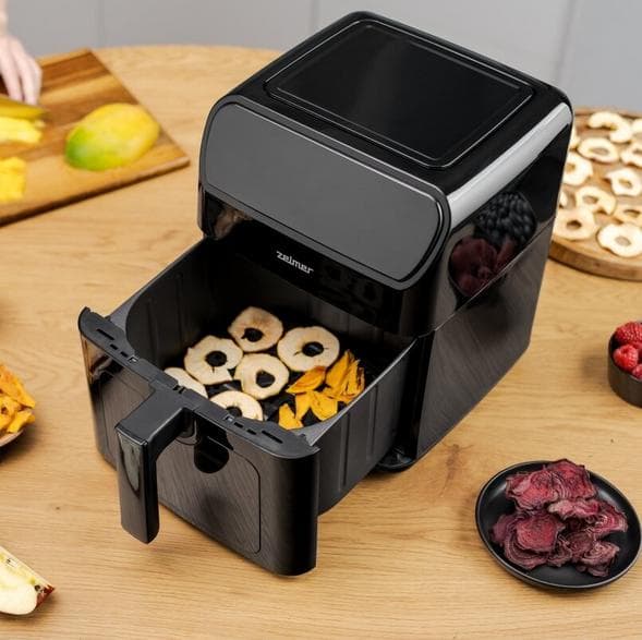Lågfettsfritös ZELMER ZAF6500 1500 W, 6,5 L Svart