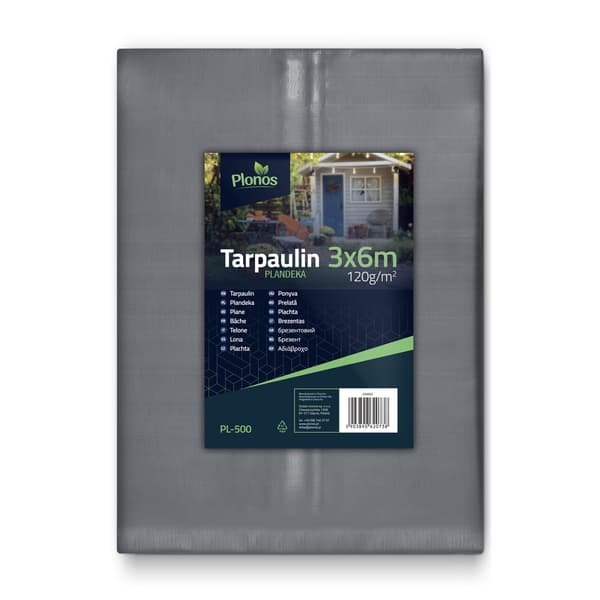 Plandeka 300 x 600 cm 120 g/m2 Plonos PL-500