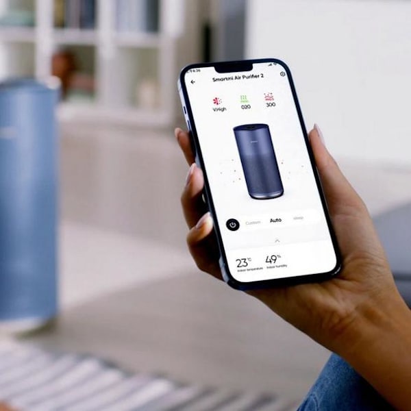 SMARTMI Luftrenare 2 Marinblå Luftrenare