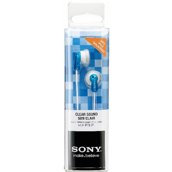SONY MDR-E9LPL In-Ear-hörlurar blå
