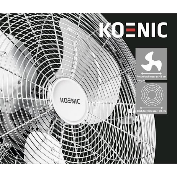 KOENIC KFF 45322 M Golvfläkt cirkulationspump