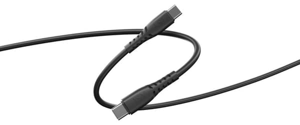 ISY IUC-1111 USB-C-kabel upp till 60 cm svart