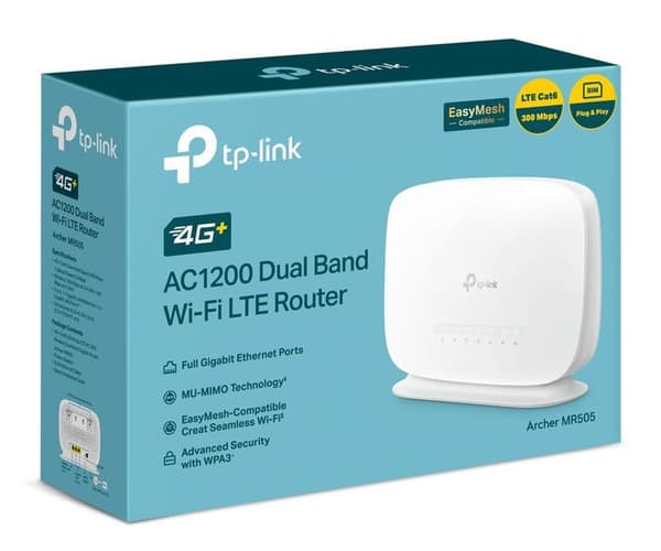 TP-LINK Archer MR505 4G+ Cat6 Wi-Fi 5 AC1200-router