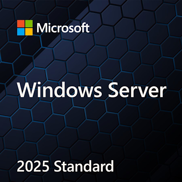 Windows Svr Std 2025 64Bit PL DVD 16 core OEM