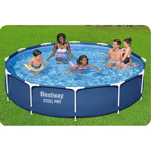 Trädgårdspoolram 366 x 76 cm 7-i-1 Bestway 56681