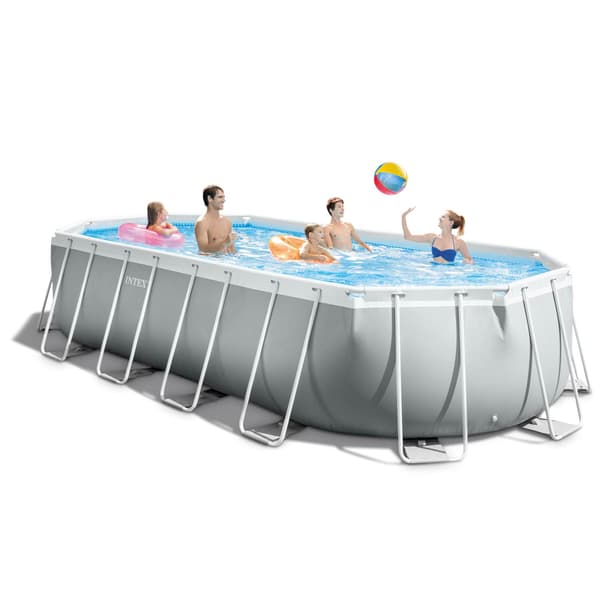 Trädgårdspool i ram 610x305cm 6in1 INTEX 26798