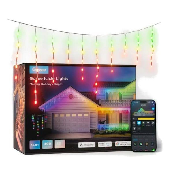 GOVEE H70D1 LED-gardin Vit