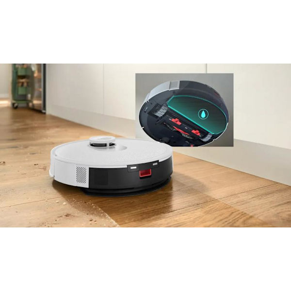BOSCH BCRC1W Vit dammsugare och mopprobot