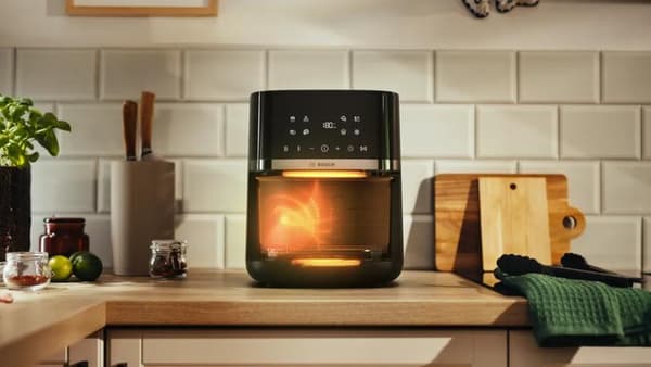 Magerfritös Airfryer BOSCH MAF462B1 2050 W 6,1 L 7 automatiska program Svart