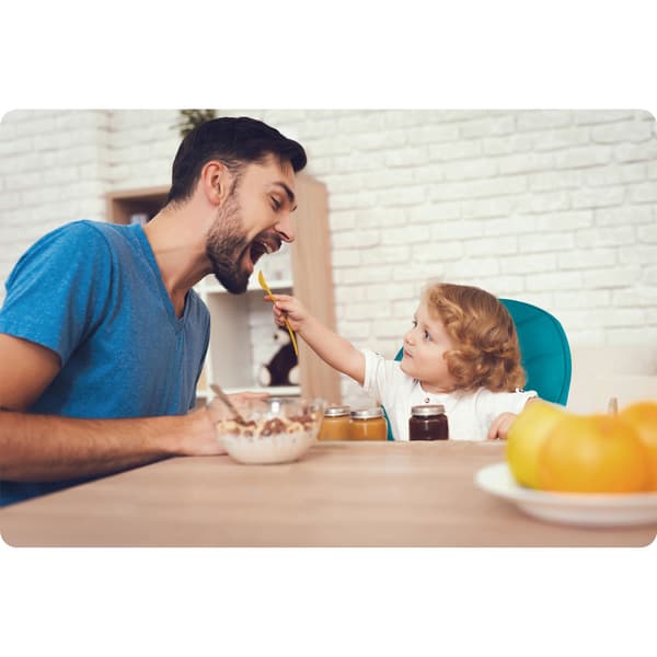 Krzesełko do karmienia Ricokids Tulo niebieskie