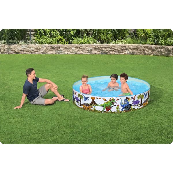 Barnpool dinosaurie 183 x 38 cm Bestway 55022