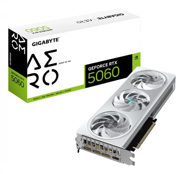 Karta graficzna Gigabyte RTX 5060 AERO OC 8G