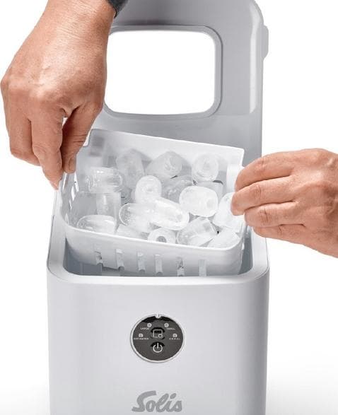 SOLIS Ice Cube Express 8510 Vit ismaskin