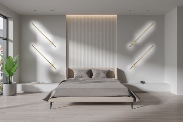 Lampa ścienna LED Activejet AJE-HILTON Patyna WW