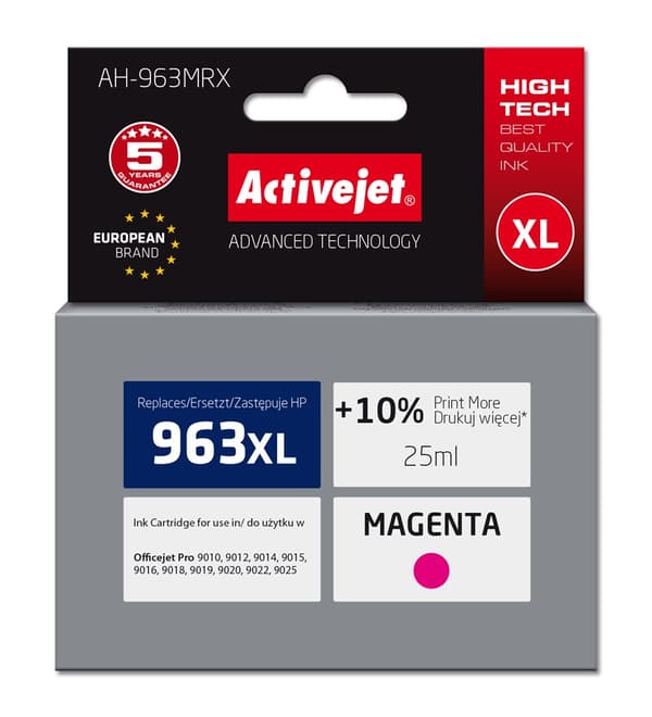 Activejet tusz do HP 963XL 3JA28AE reg AH-963MRX