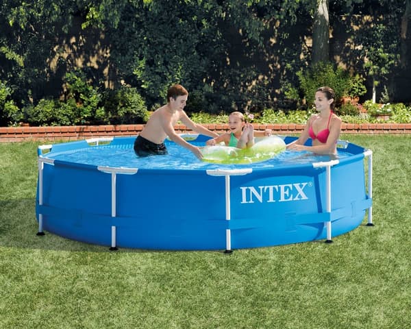 Trädgårdspool med ram 305 x 76 cm 6-i-1 INTEX 28200