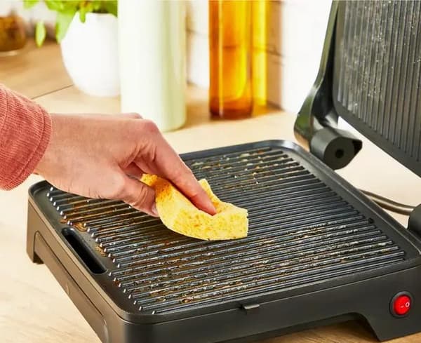 TEFAL GC272D10 INICIO ADJUST RELIFT Grill Silver-Svart 2000 W