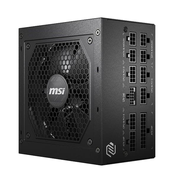 Zasilacz MSI MAG A850GL 850W PCIE5 II 80  Gold