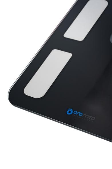 OROMED Bluetooth Smart Badrumsvåg Svart