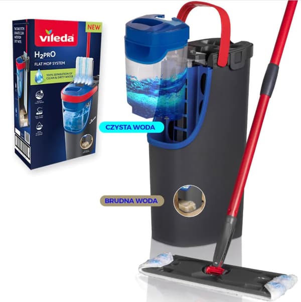 Mop płaski Vileda H2prO