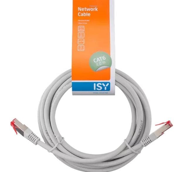 ISY Cat-6 nätverkskabel IPC-6030-1 3m