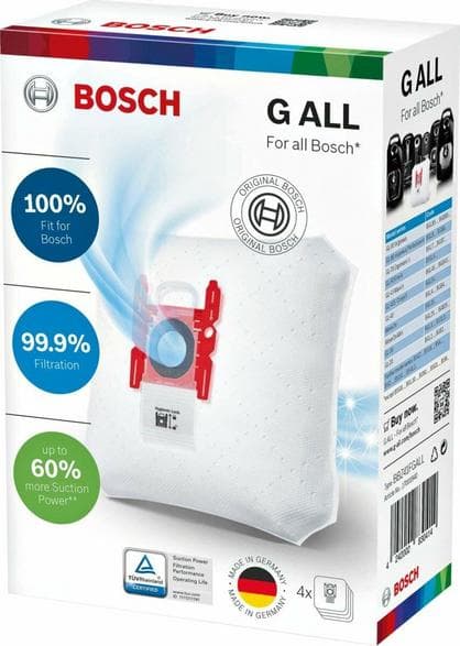 Påsar till BOSCH BBZ41F Typ G ALL dammsugare