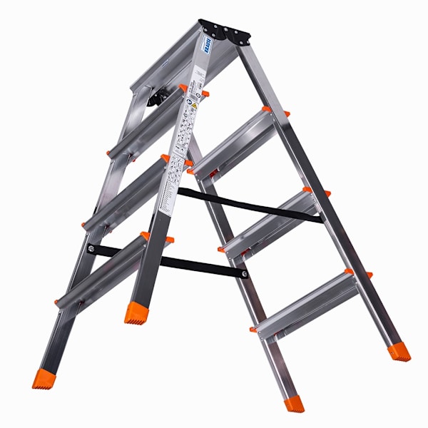 DOPPLO Drabinka dwustronna 2x4 KRAUSE