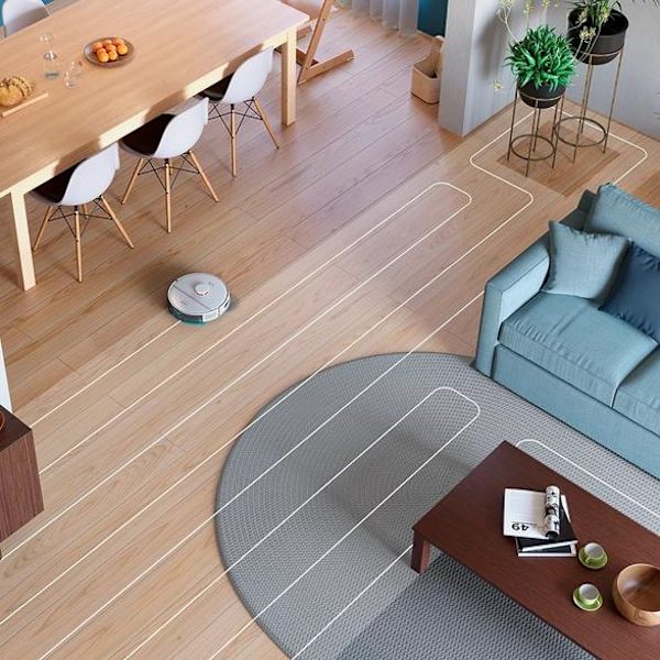 PHILIPS XU2100/25 Vit dammsugare och mopprobot
