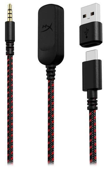 HYPERX Cloud III Trådbundna Gaminghörlurar Svarta och Röda