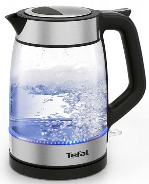 TEFAL KI605830 Vattenkokare Silver och Svart