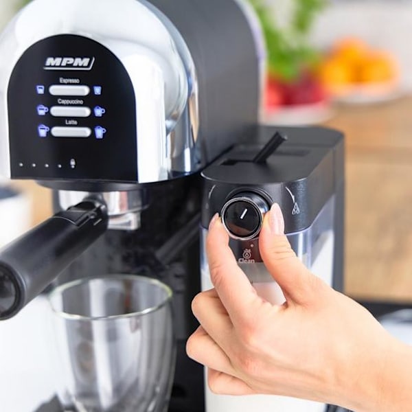 MPM MKW-12M kolvmaskin med espresso